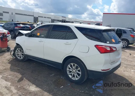 2020 Chevrolet Equinox Fwd Ls из США, поврежденный, VIN 2GNAXHEV4L6164034